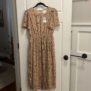 NWT Bohme floral midi dress